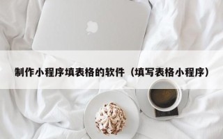 大丰制作小程序填表格的软件（填写表格小程序）