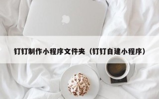 大丰钉钉制作小程序文件夹（钉钉自建小程序）